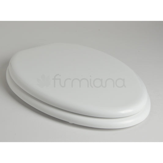 Siège de toilette compatible avec l'espace