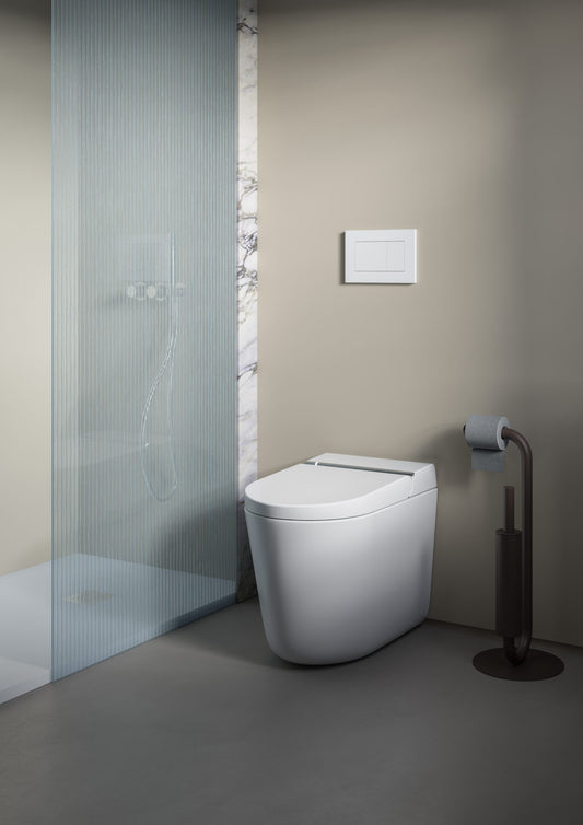 Hype Multifunktionale, randlose Standtoilette