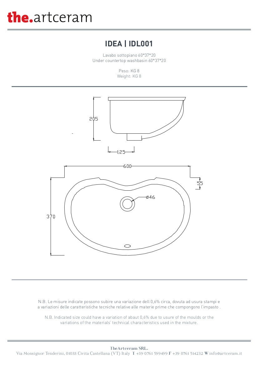 Unterbauspüle 60x37 cm Idee