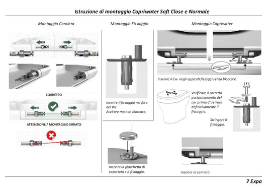 La Fontana Reibungs-Toilettensitz