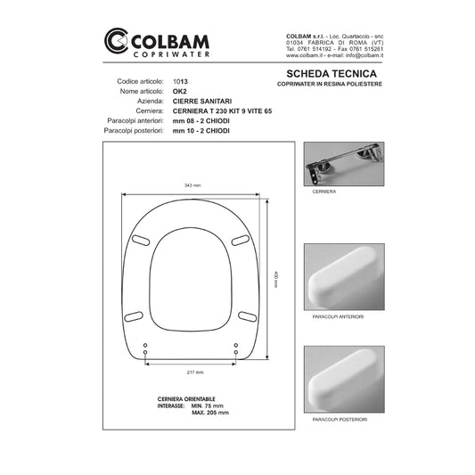 Siège de toilette compatible Okay 2