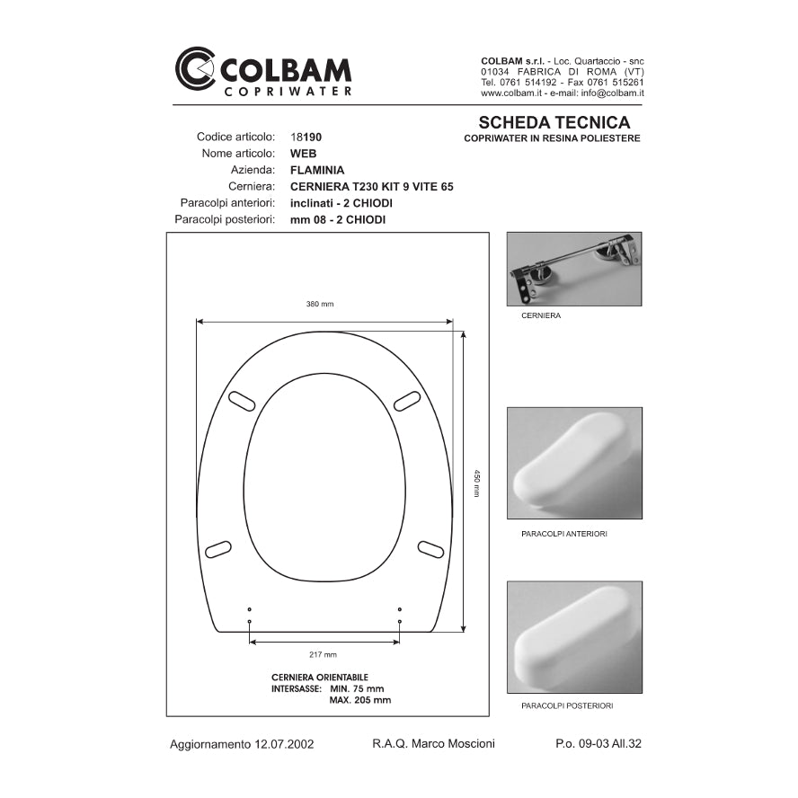 Abattants de toilettes compatibles avec le Web
