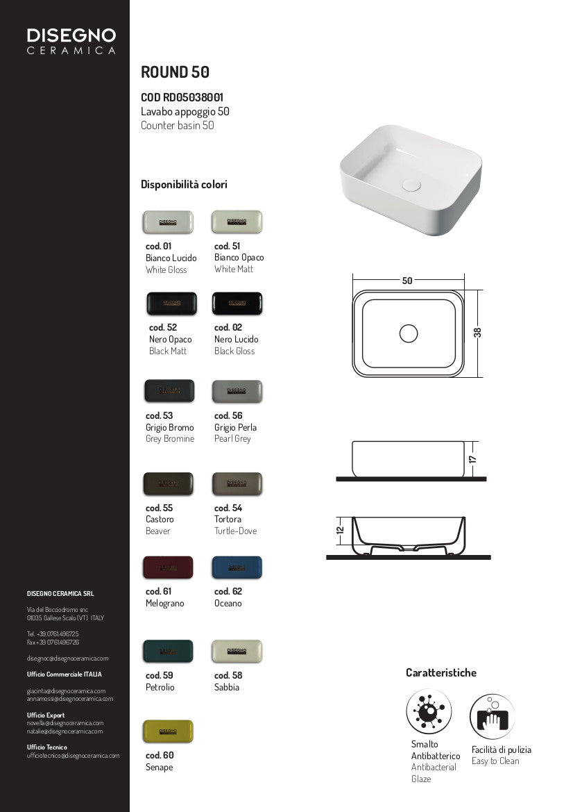 Aufsatzwaschbecken 42 cm