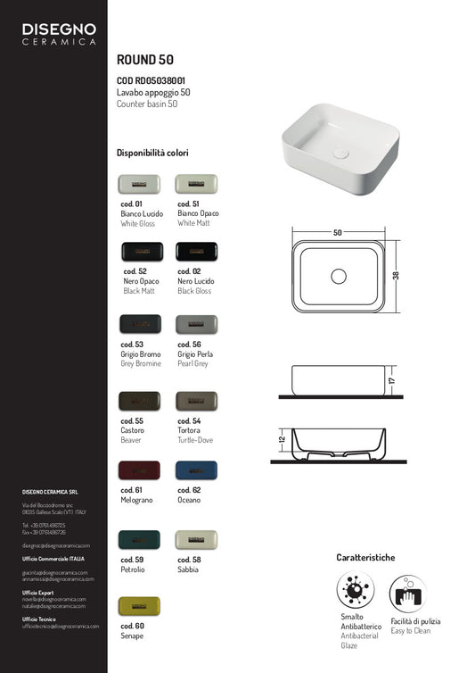 Aufsatzwaschbecken 42 cm