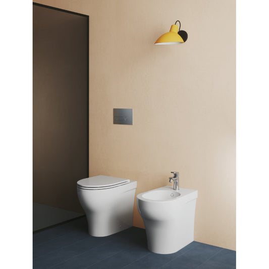 Vaso Wc a terra Easy Clean cm 54,5x35xH43 Pratica