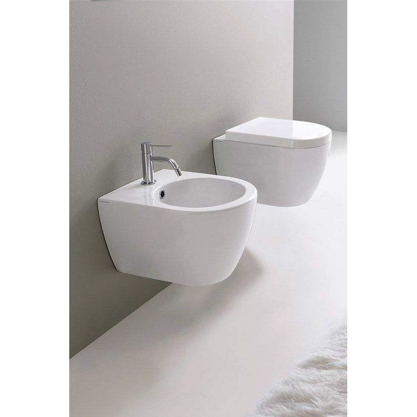 Mini Moon Wandbidet 45x35 cm
