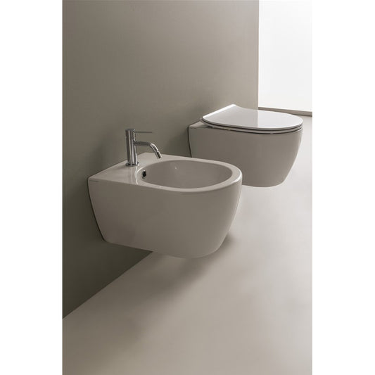 Wandhängendes Bidet cm 50,5x36 Moon