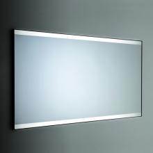 .Spiegel aus poliertem Draht 60x80H, Rahmen aus Polyurethanschaum und sandgestrahlte horizontale Streifen.