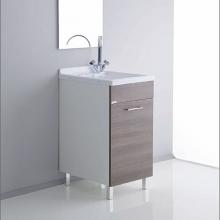 Waschküche mit ABS Badewanne und ein tur cm 45x50xH89 Medusa