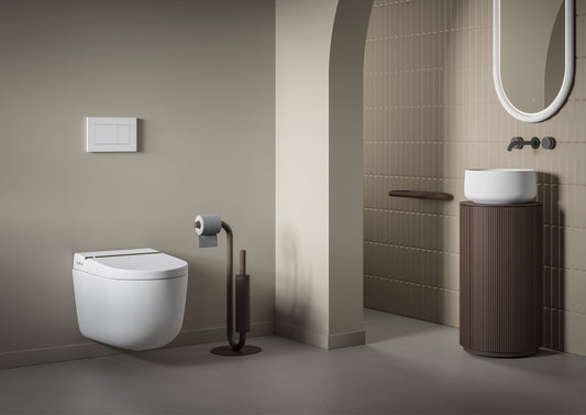 Hype Multifunktionale wandhängende Toilette ohne Spülrand 