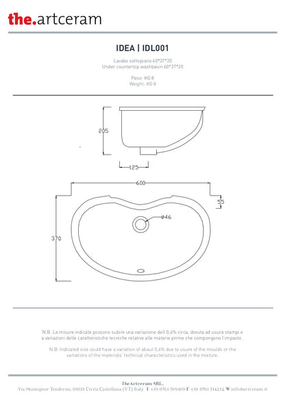 Unterbauspüle 60x37 cm Idee