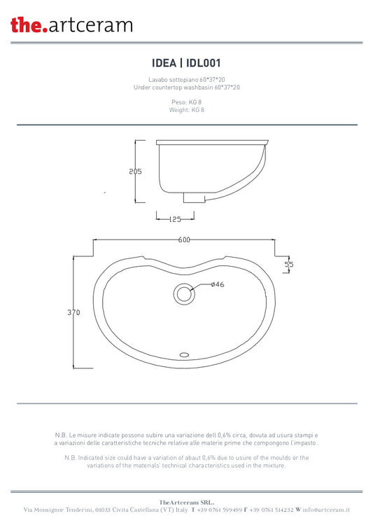 Unterbauspüle 60x37 cm Idee