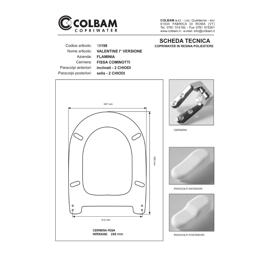 Kompatibler Toilettensitz Valentine Version 1