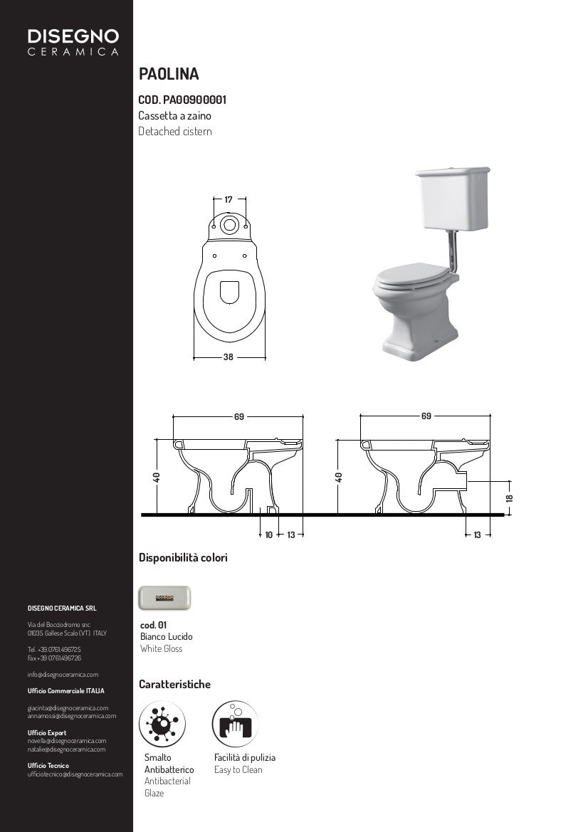 Boîte à sac à dos Paolina