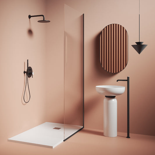 Duschwanne 100x80 H3 Lapis