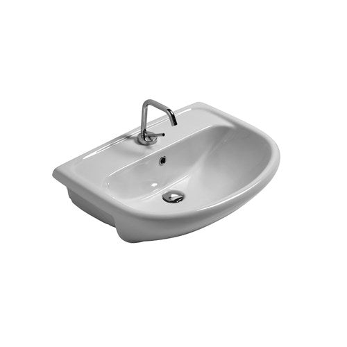 Halbeingelassenes Waschbecken 64x44,5 cm Athen