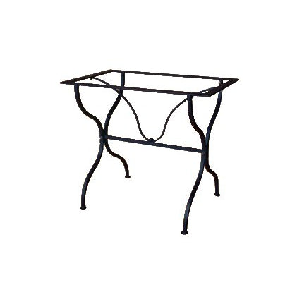 Base in ferro tonda o rettangolare Plutone