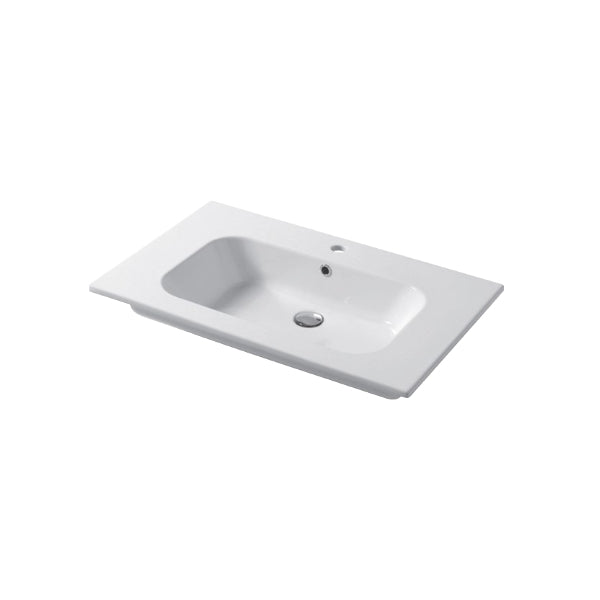 Qubo Square Einbaukonsolentisch 81x46 cm
