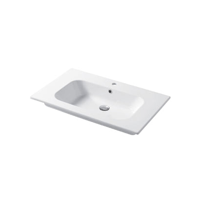 Qubo Square Einbaukonsolentisch 81x46 cm