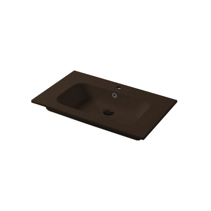 Qubo Square Einbaukonsolentisch 81x46 cm