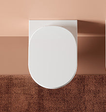 Eleganter WC-Sitz mit Absenkautomatik