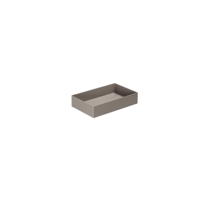 Lavabo appoggio/sospeso monoforo cm 60x38 Elegance Squared