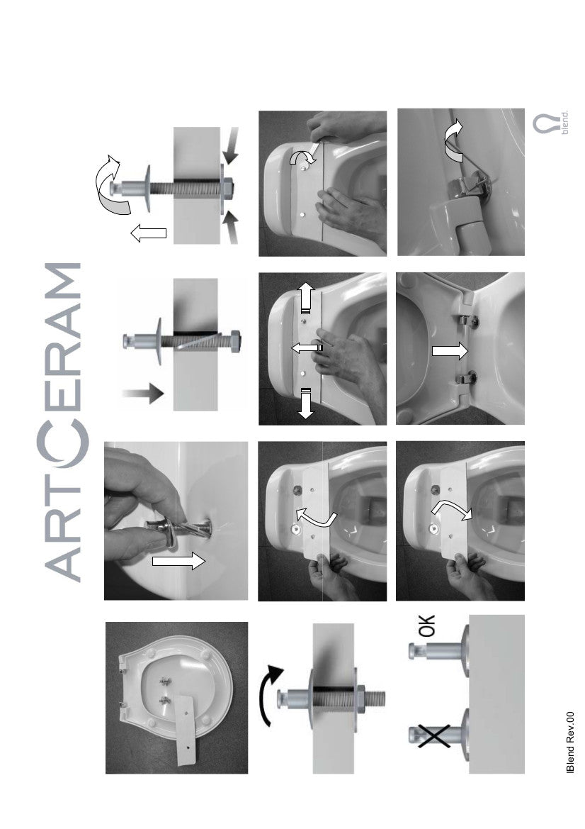 Housse de siège de toilette Blend