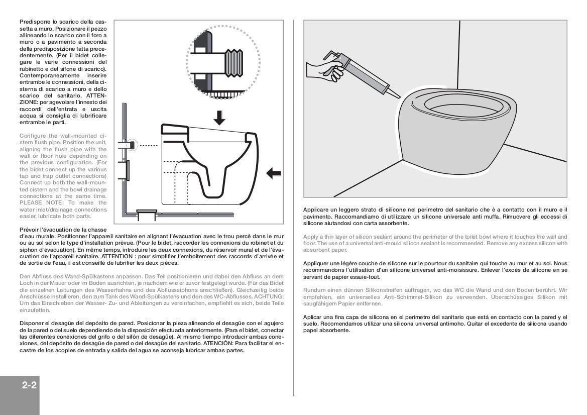 Sanitari a terra Butterfly