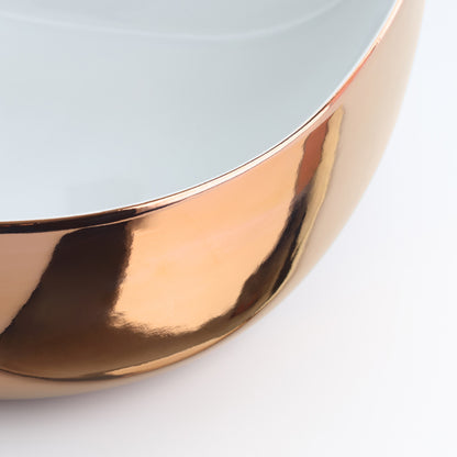 Lavabo appoggio/sospeso senza foro cm 50x45 Elegance Squared