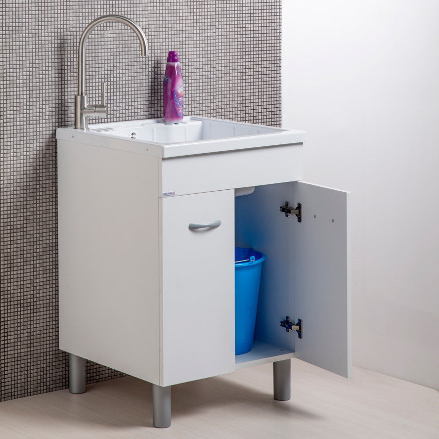 Lavatoio con mobile due ante 60x50 cm Lemon