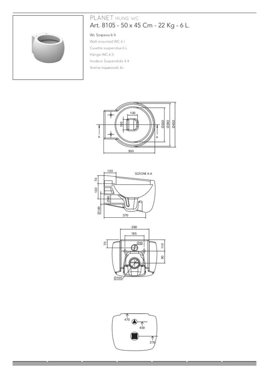 Sanitari sospesi Planet
