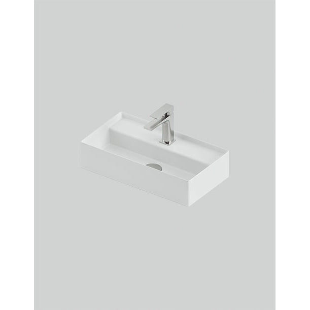 Lavabo suspendu/à poser 50 x 27 cm à marches