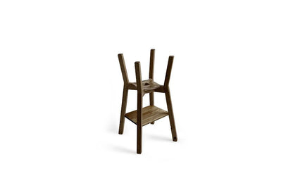 HOHE GEHÄUSEKONSTRUKTION AUS BACILE-HOLZ